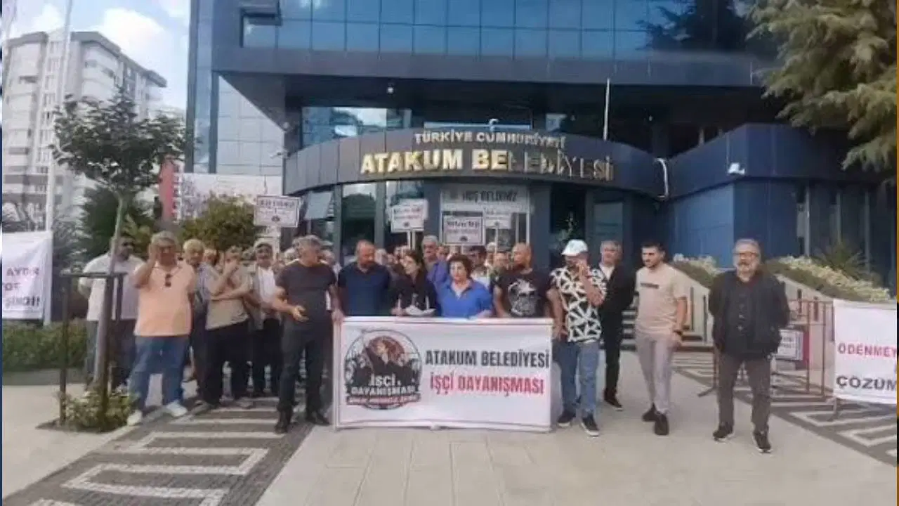 Atakum'da İşçiler Uzun Süredir Ücretsiz Çalışmanın Pençesinde, Açlık Grevine Başladı