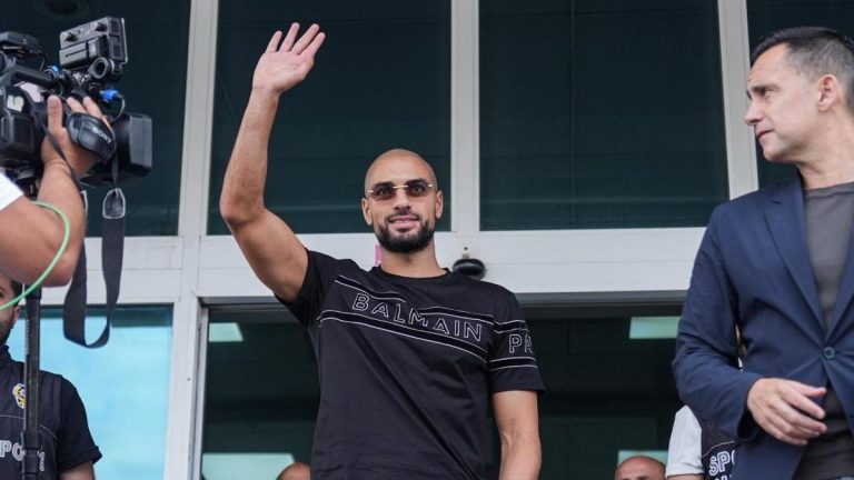 F.Bahçe'nin yeni transferi Sofyan Amrabat, Alanyaspor maçına katıldı