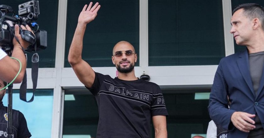 F.Bahçe'nin yeni transferi Sofyan Amrabat, Alanyaspor maçına katıldı