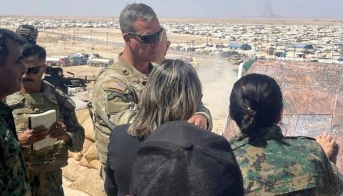 Amerikalı General Kurilla’dan Suriye’de dikkat çeken adım! Terör örgütü PKK/YPG’yi ziyaret etti