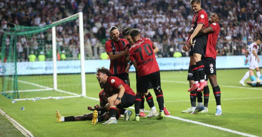 Süper Lig'e yükselen son takım Fatih Karagümrük