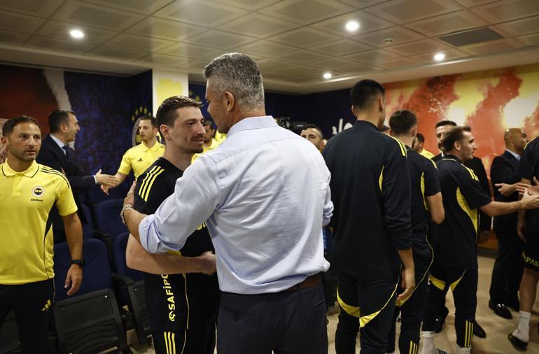 Fenerbahce Sadettin Sarandan'ın yeni başkanı, futbolculara ilk sözler