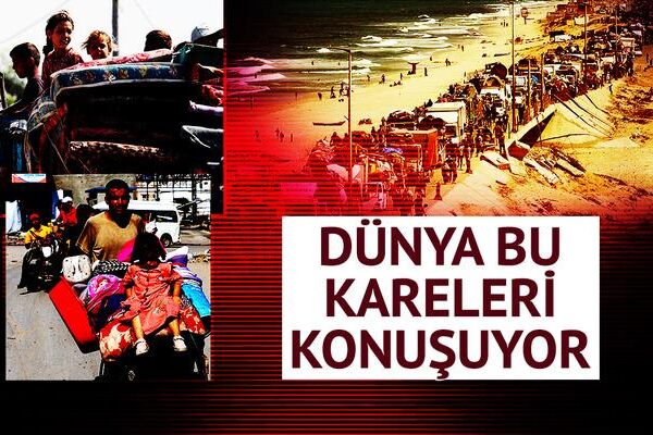 Sürgün emri yayınlandı, yeni büyük göç başladı! Dünya bu kareleri konuşuyor: Yerinden olan binlerce Filistinli yola koyuldu