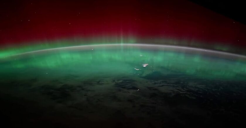 Video. NASA astronotu uzaydan kuzey ışıklarını görüntüledi