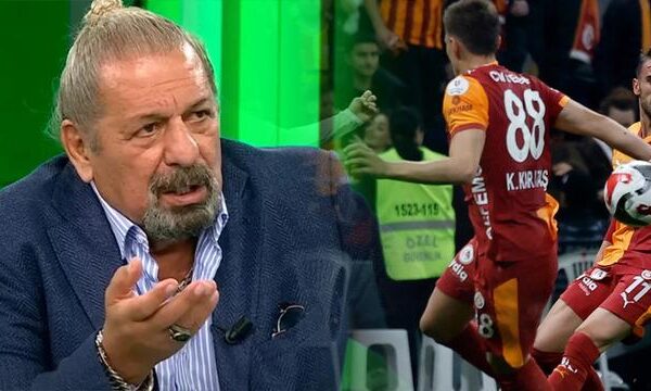 Erman Toroğlu, Kazımcan Karataş’ın penaltı pozisyonuna tepki gösterdi: “Hem hakem hem de VAR gözlerini kapamış!”