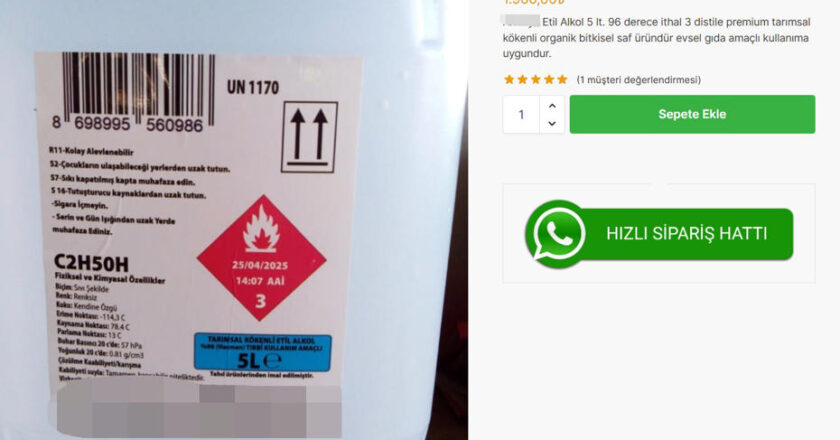 İnternetten Satın Alınan Bidon Alkol, Pet Şişede Tehlike Saçıyor!